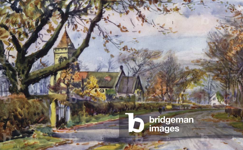 Grimsargh (colour litho)