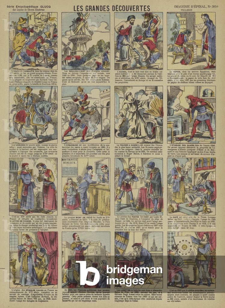 Great discoveries  (Epinal print)