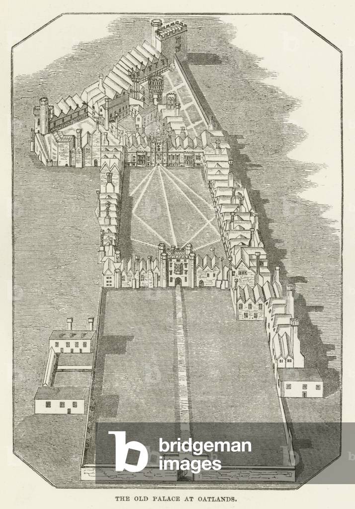The Old Palace at Oatlands (engraving)