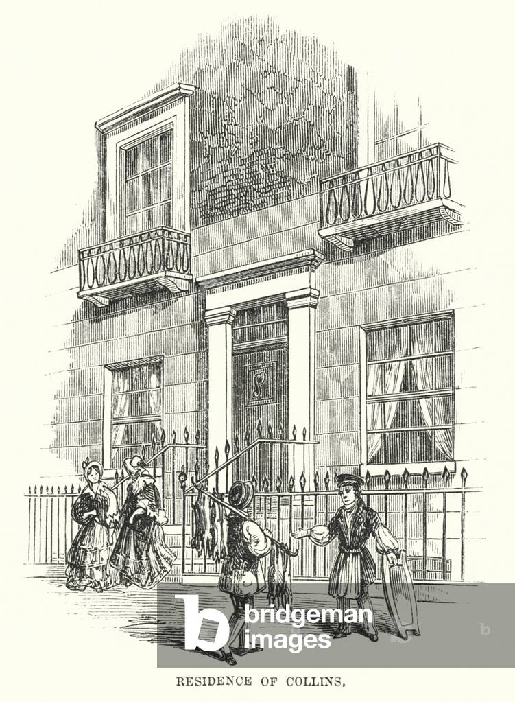 Residence of Collins (engraving)