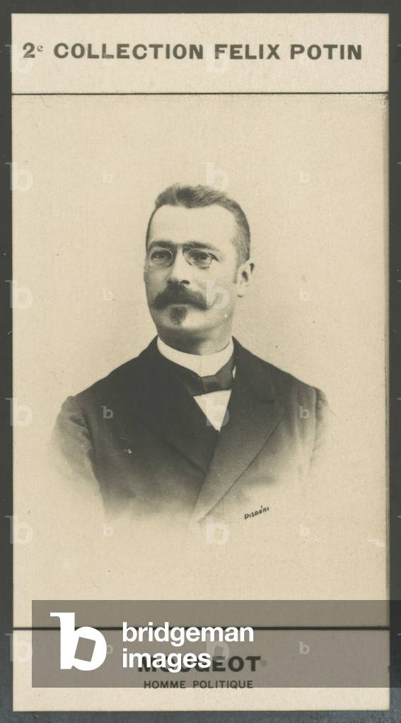 Leon Mougeot, Homme Politique, 1857 (b/w photo)