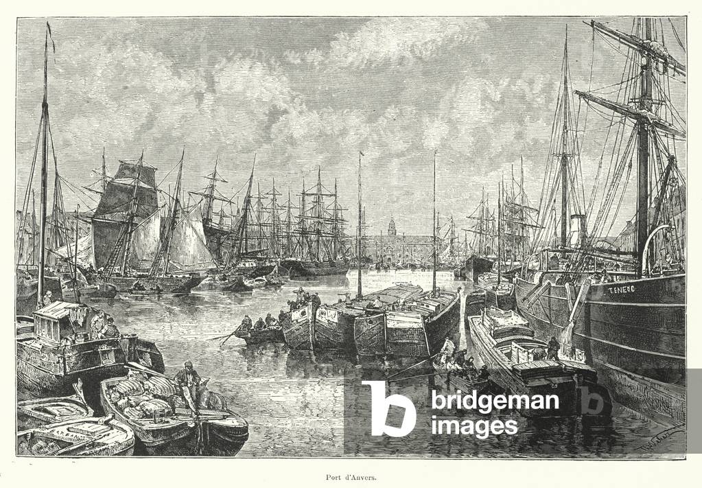 Port d'Anvers (engraving)
