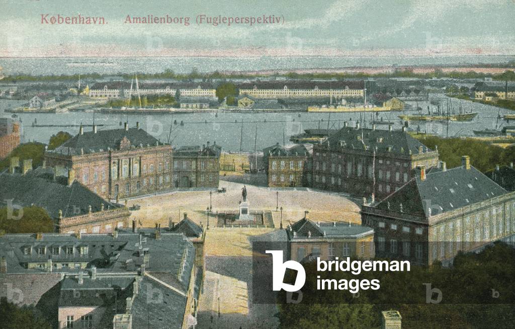 Amalienborg, Copenhagen (colour photo)