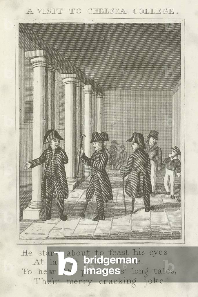 A Visit to Chelsea College (engraving)