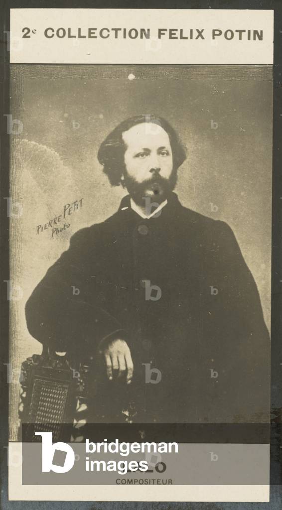 Edouard-Victor-Antoine Lalo, Compositeur, 1823-1892 (b/w photo)