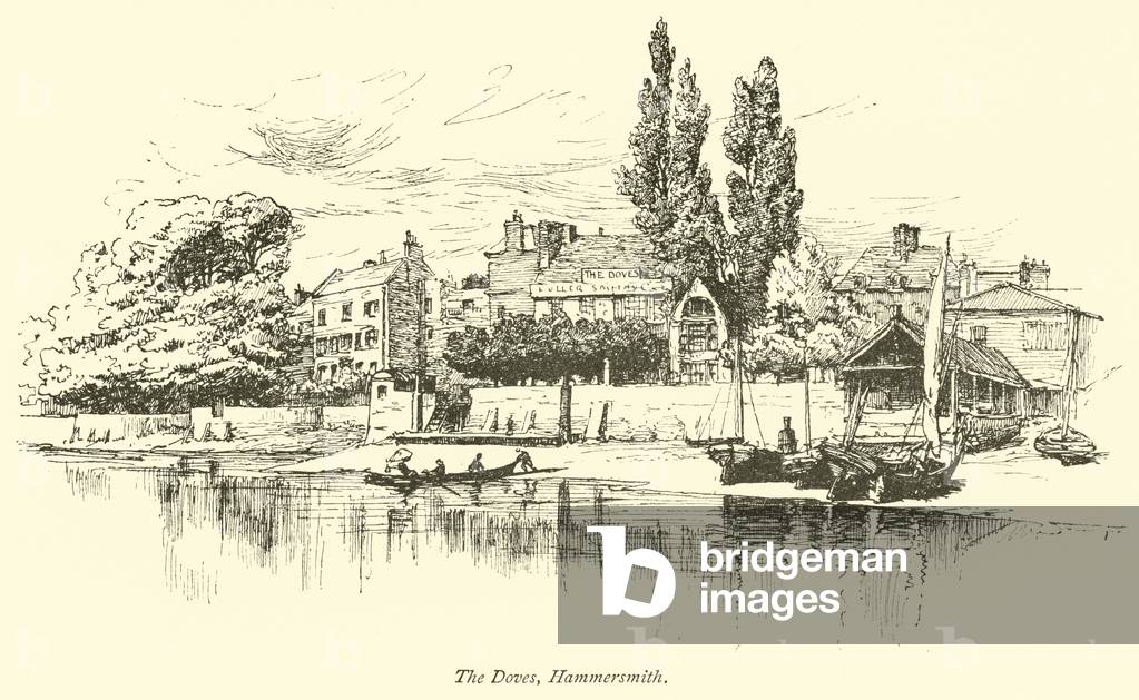 The Doves, Hammersmith (engraving)