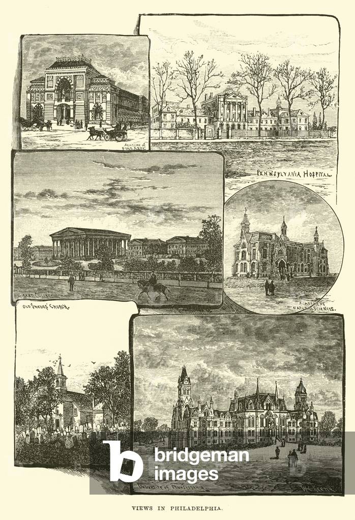 Views in Philadelphia (engraving)