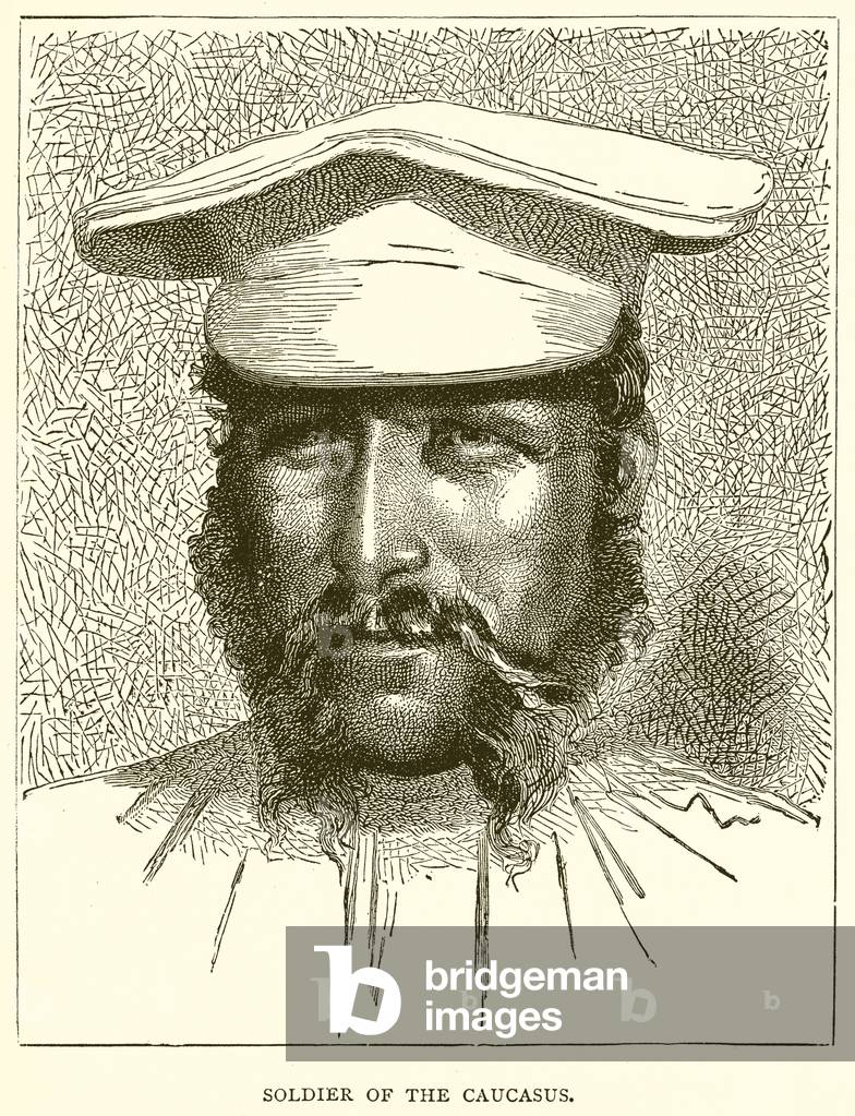Soldier of the Caucasus (engraving)
