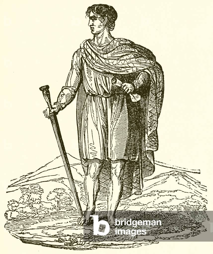Anglo Saxon Man (engraving)