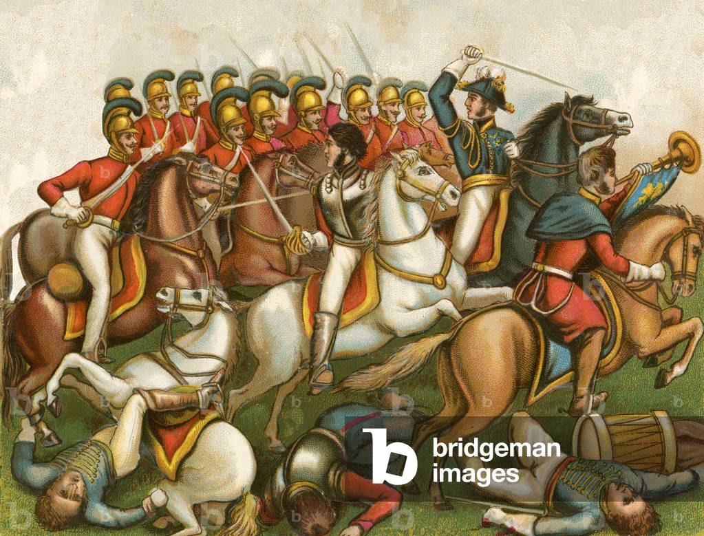 Carica delle Guardie, Waterloo
