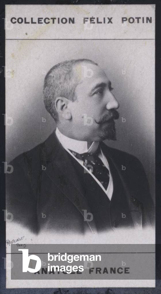 Anatole France (1844) (b/w photo)