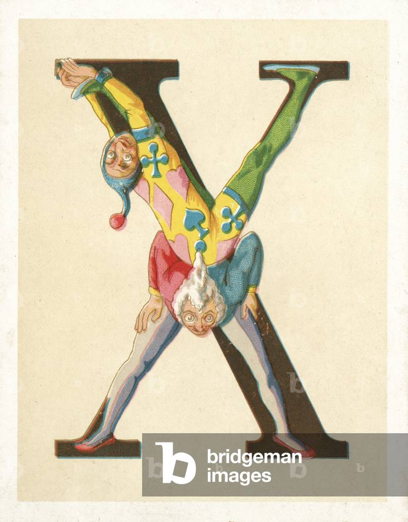 The Letter X (colour litho)