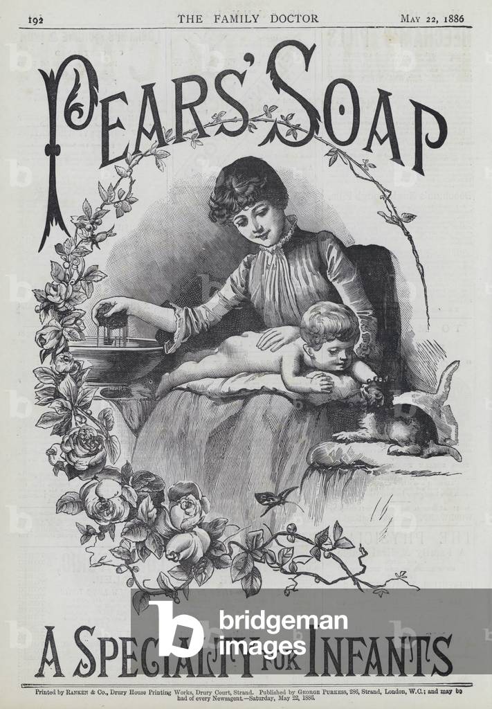 Advertisement, Pears' Soap (engraving)