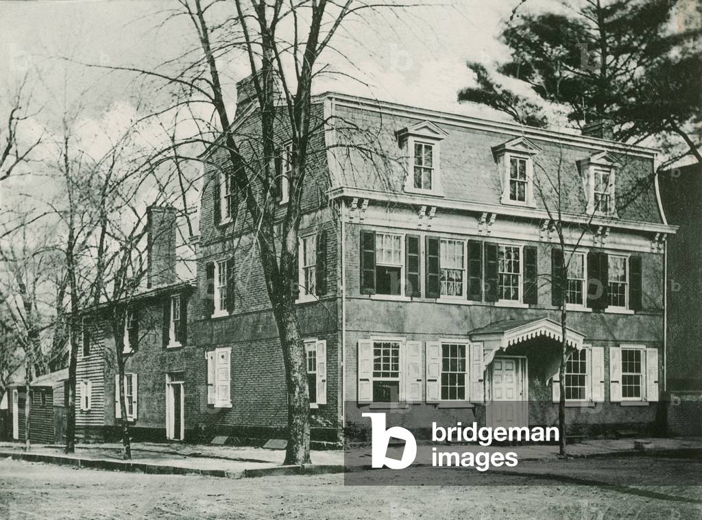 Home of Joseph Hopkinson (photogravure)