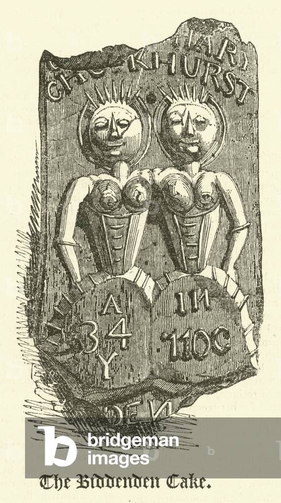 The Biddenden Cake (engraving)