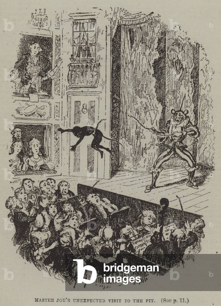 Master Joe's Unexpected Visit to the Pit (engraving)