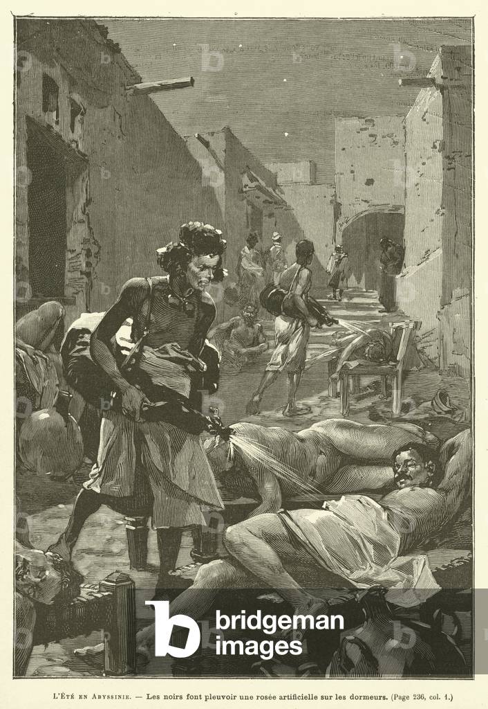 L'Ete En Abyssinie (engraving)