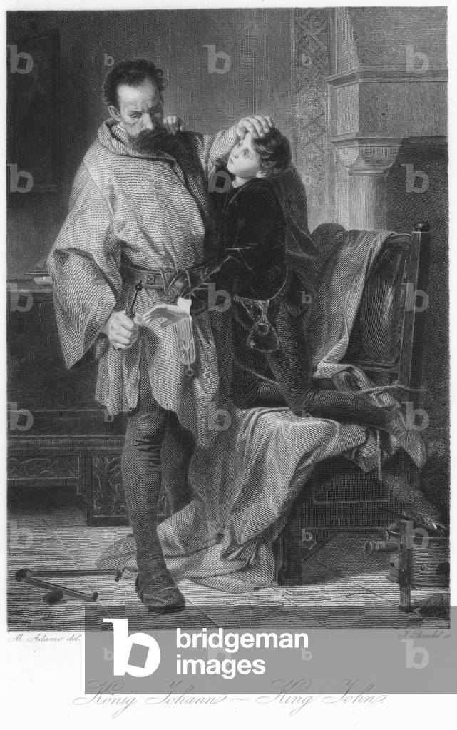 Scene from King John (engraving)