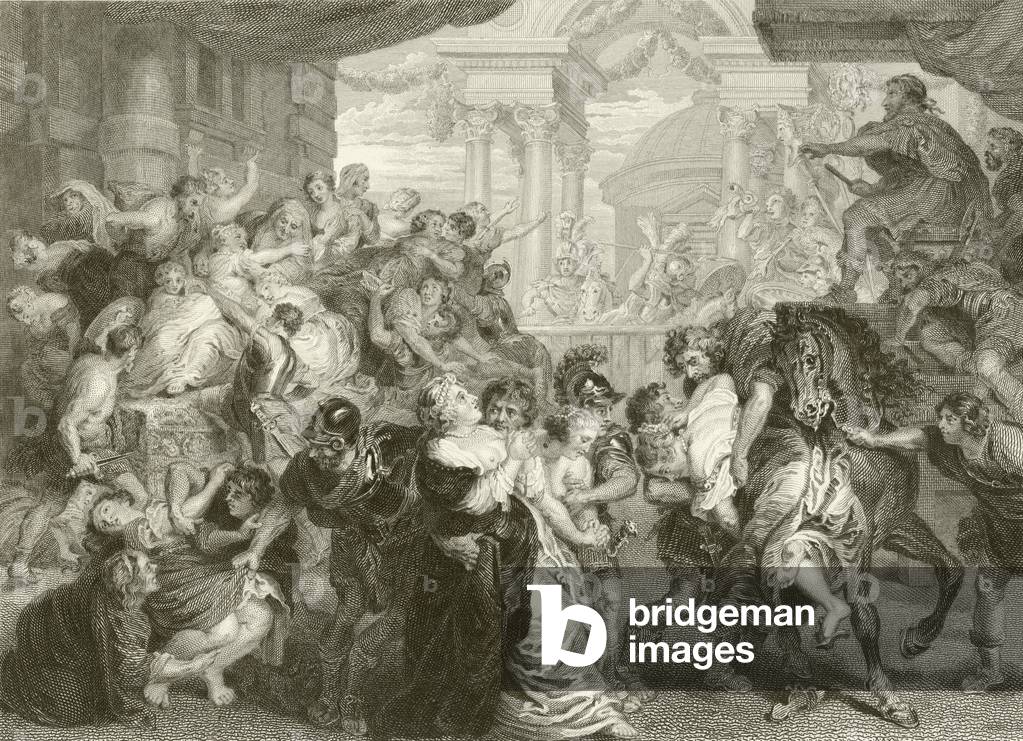 The rape of the Sabines (engraving)