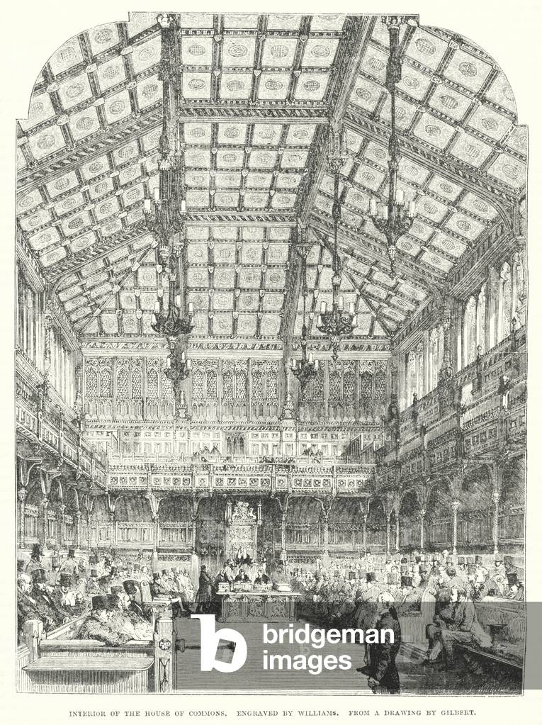 Interior of the House of Commons (engraving)