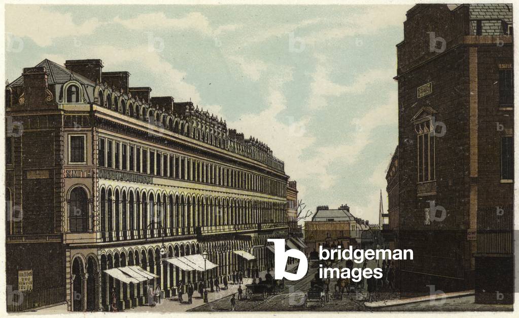 Royal Promenade, Clifton (colour litho)