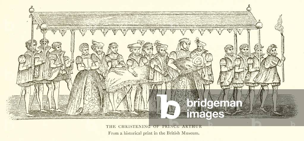 The Christening of Prince Arthur (engraving)