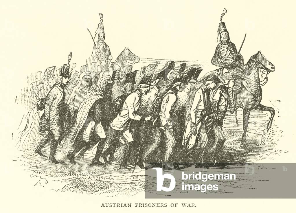 Austrian Prisoners of War (engraving)