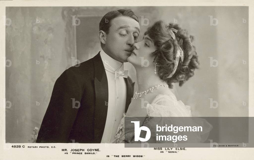 The Merry Widow (b/w photo)