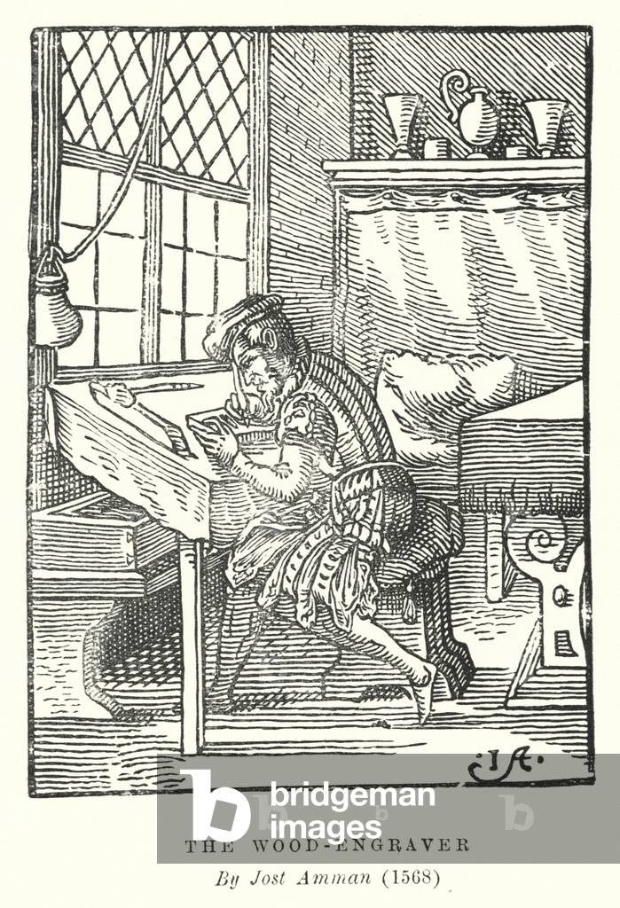 The Wood-Engraver (engraving)