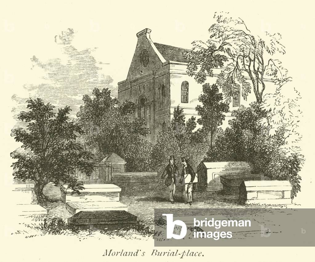 Morland's Burial-place (engraving)