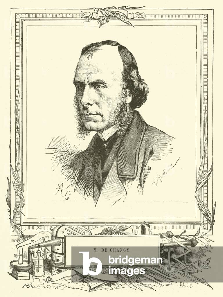 M De Changy (engraving)