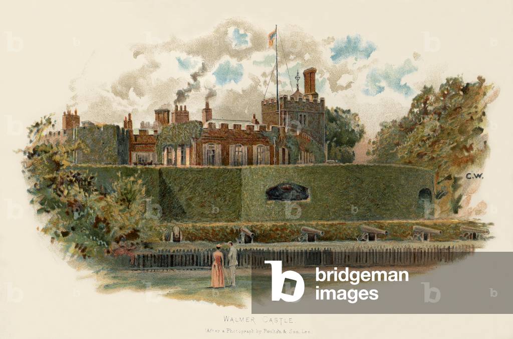 Walmer Castle 20th by Charles Wilkinson
