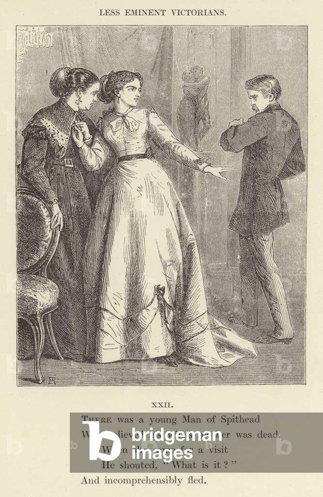 There was a young Man of Spithead (engraving)