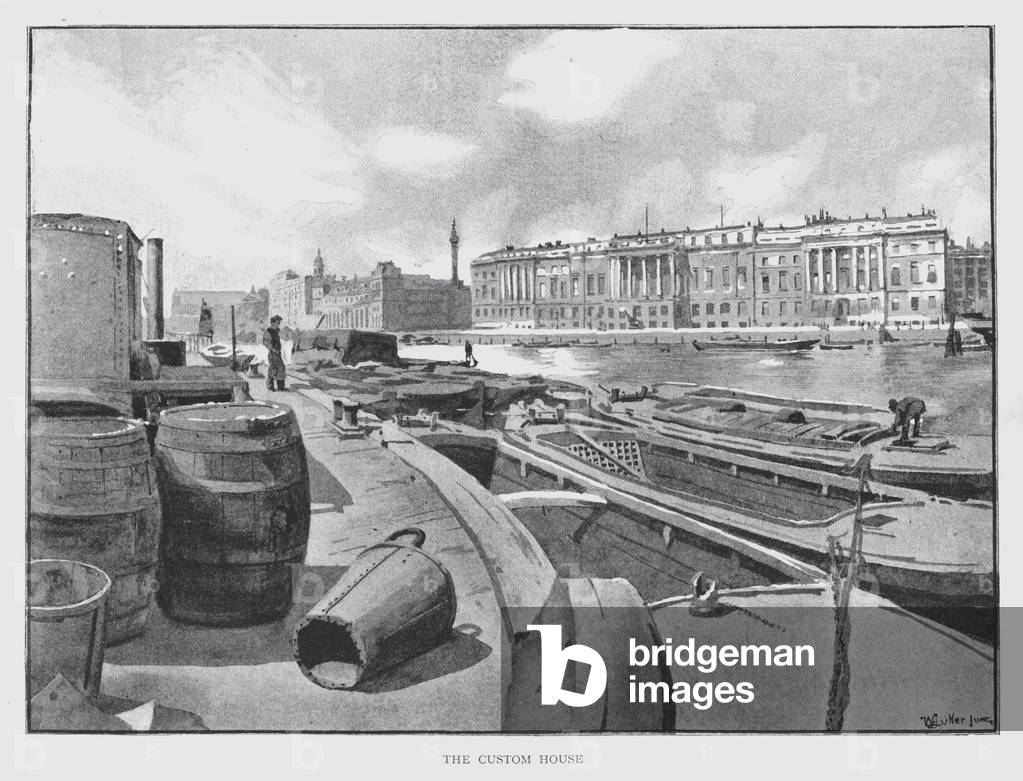 The Custom House (litho)