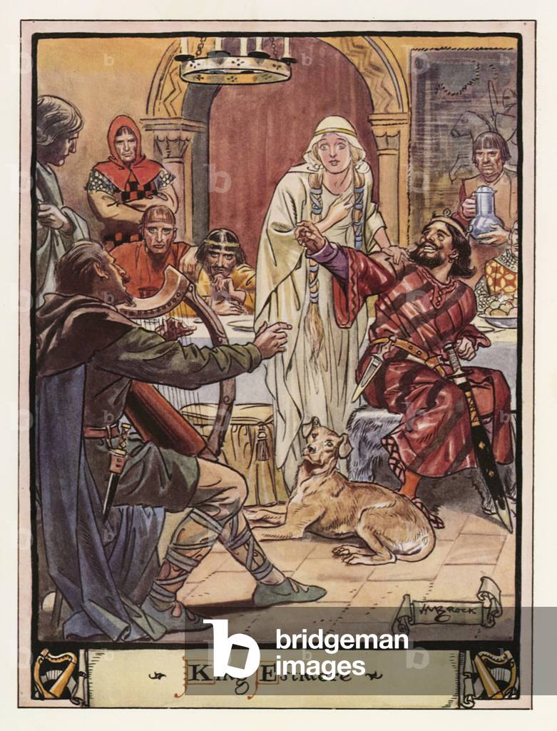 King Estmere (colour litho)