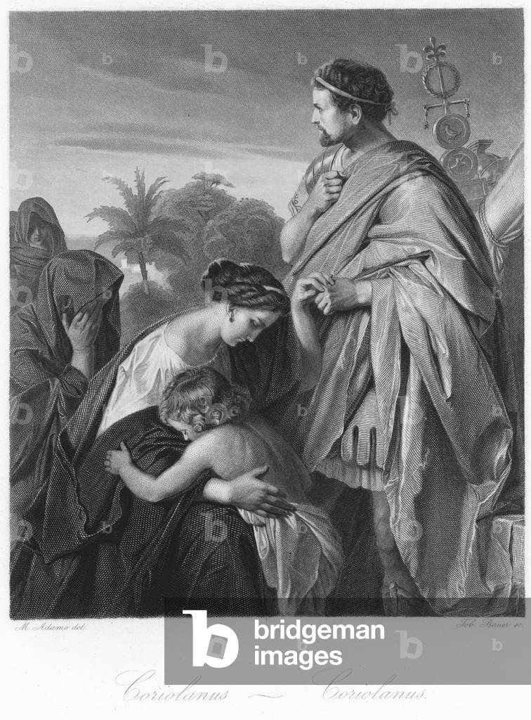 Scene from Coriolanus (engraving)