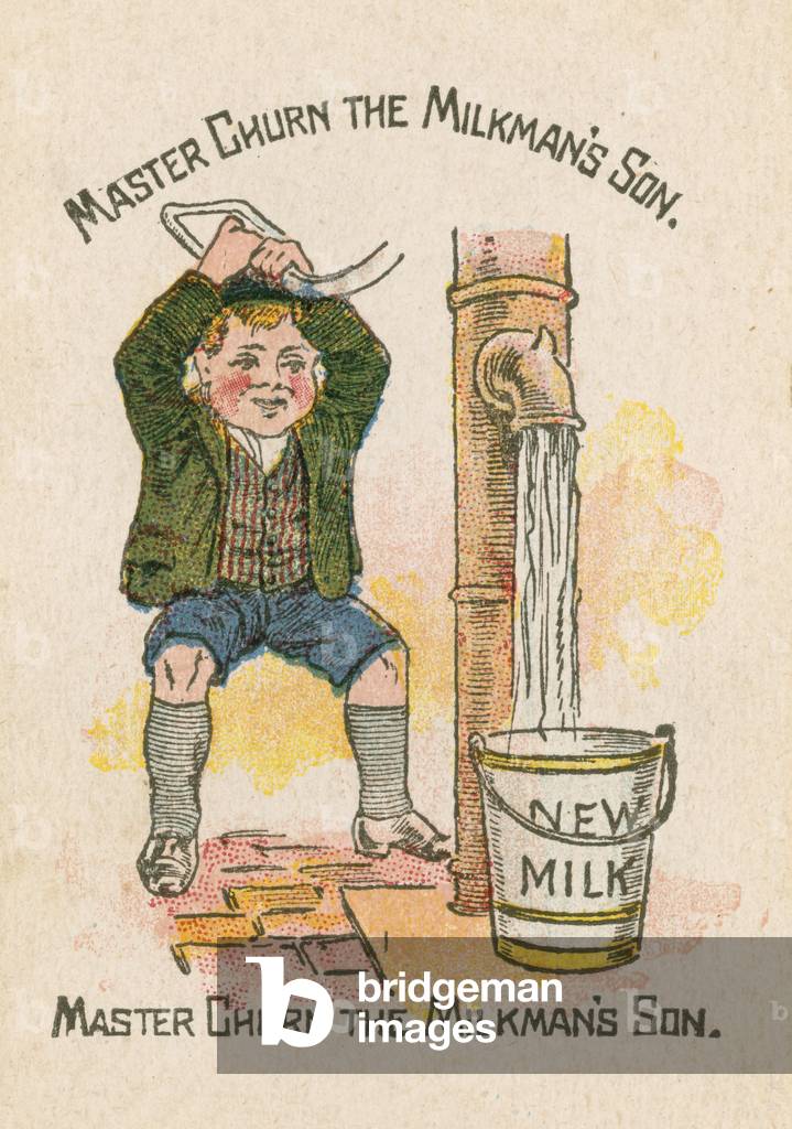 Master Churn the Milkman's Son (colour litho)