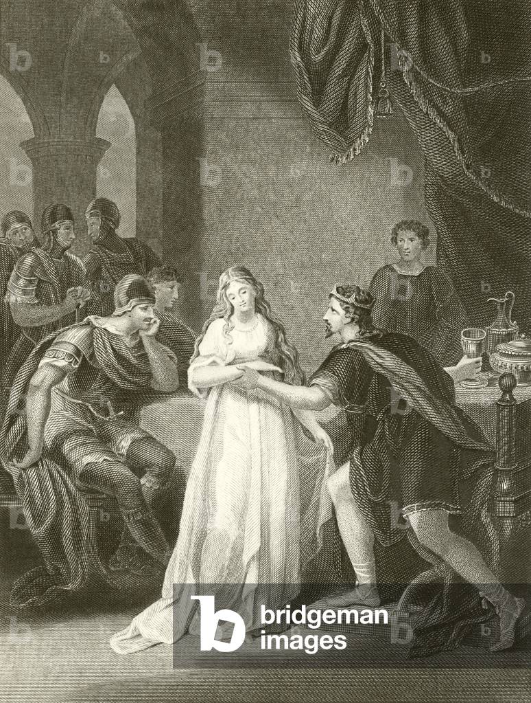 Vortigern and Rowena (engraving)