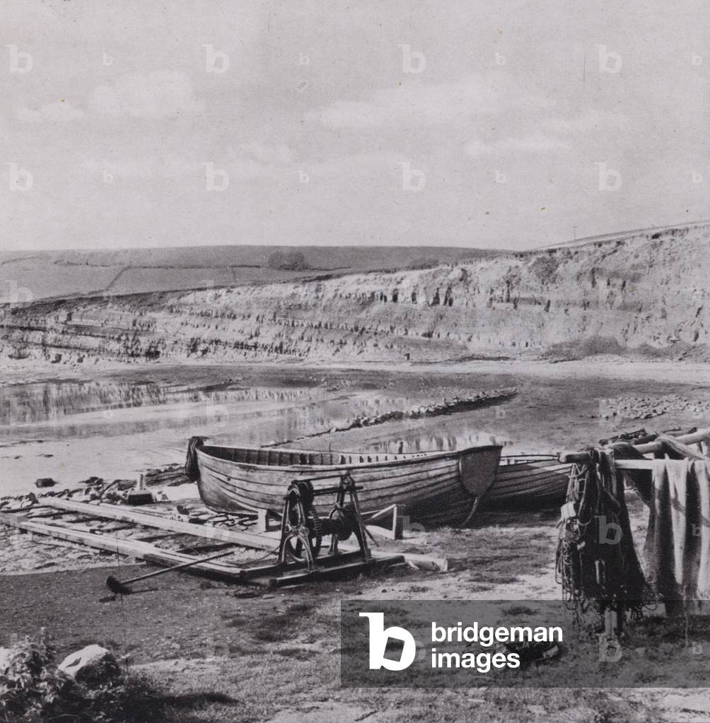 Dorset: Kimmeridge (b/w photo)