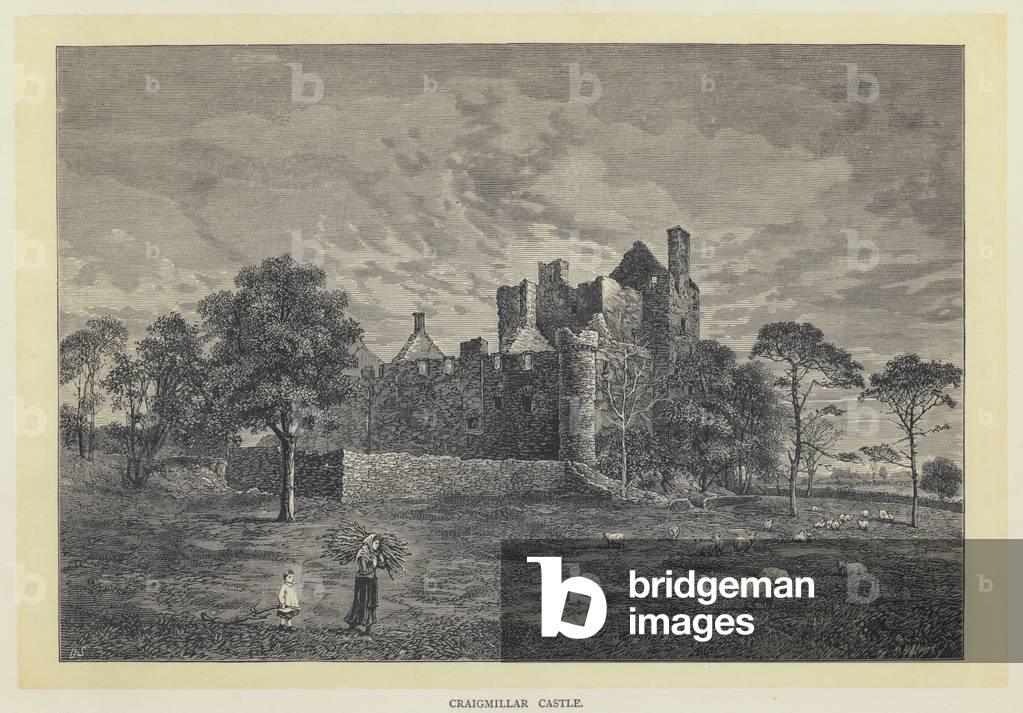 Craigmillar Castle (engraving)