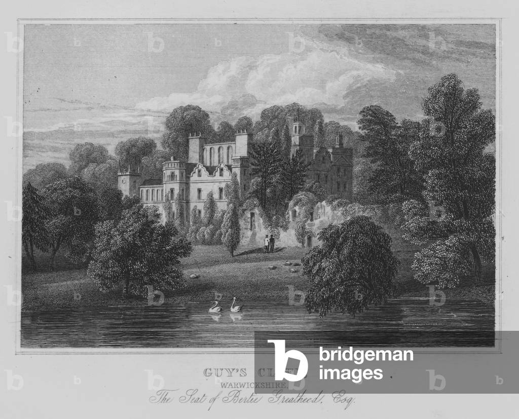 Guy's Cliff, Warwickshire, The Seat of Bertie Greatheed, Esquire (engraving)