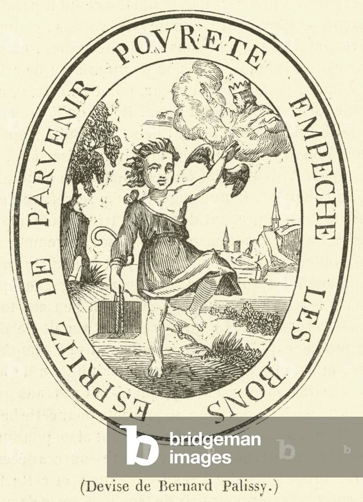 Devise de Bernard Palissy (engraving)