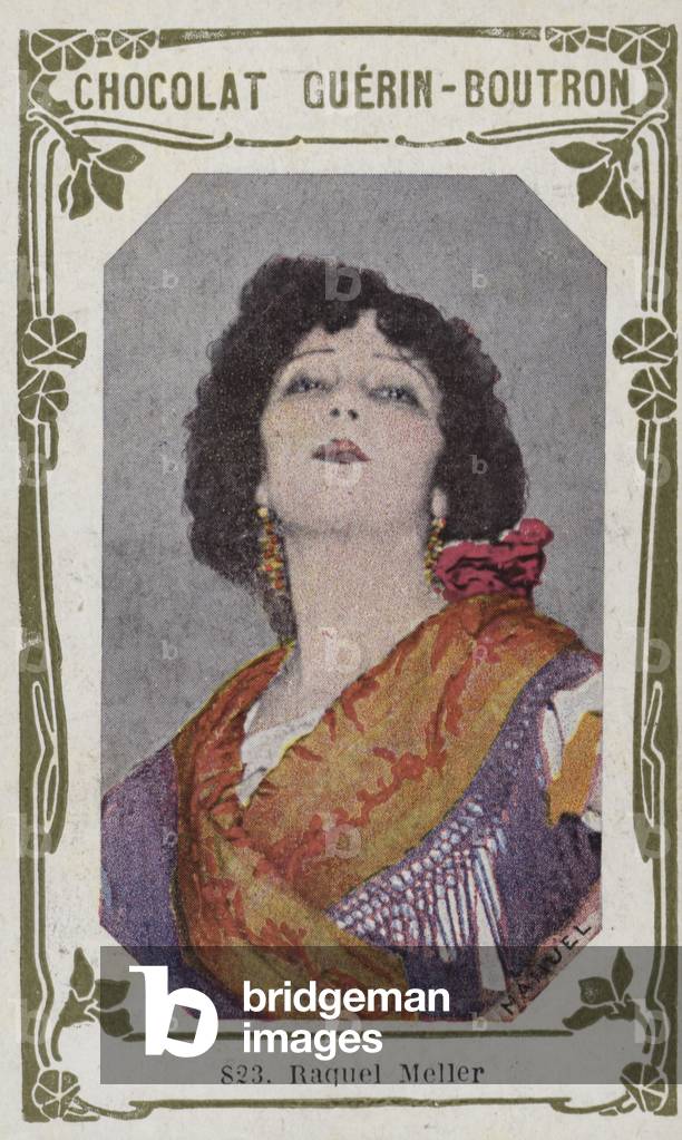 Raquel Meller (coloured photo)