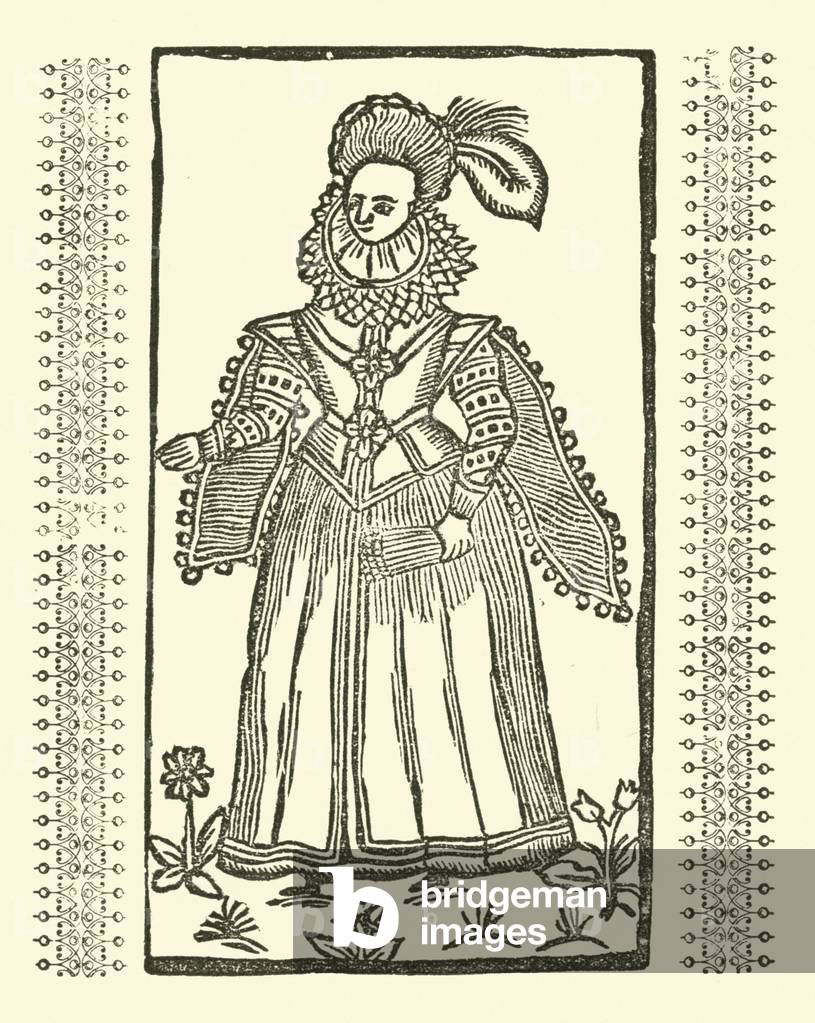 Illustration for The Roxburghe Ballads (woodcut)