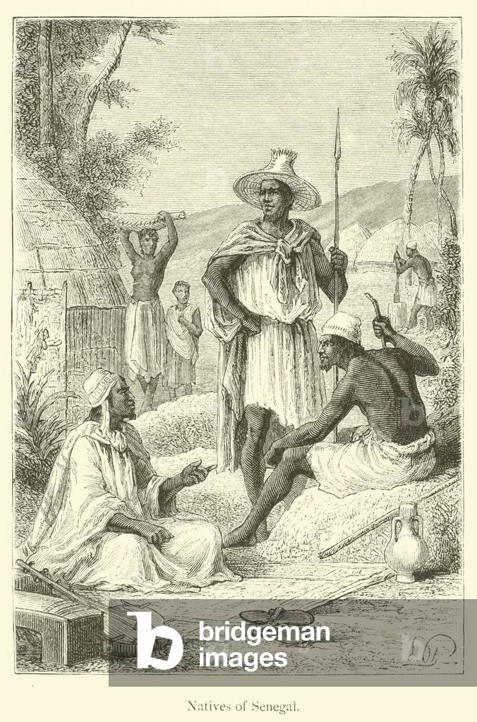 Natives of Senegal (engraving)