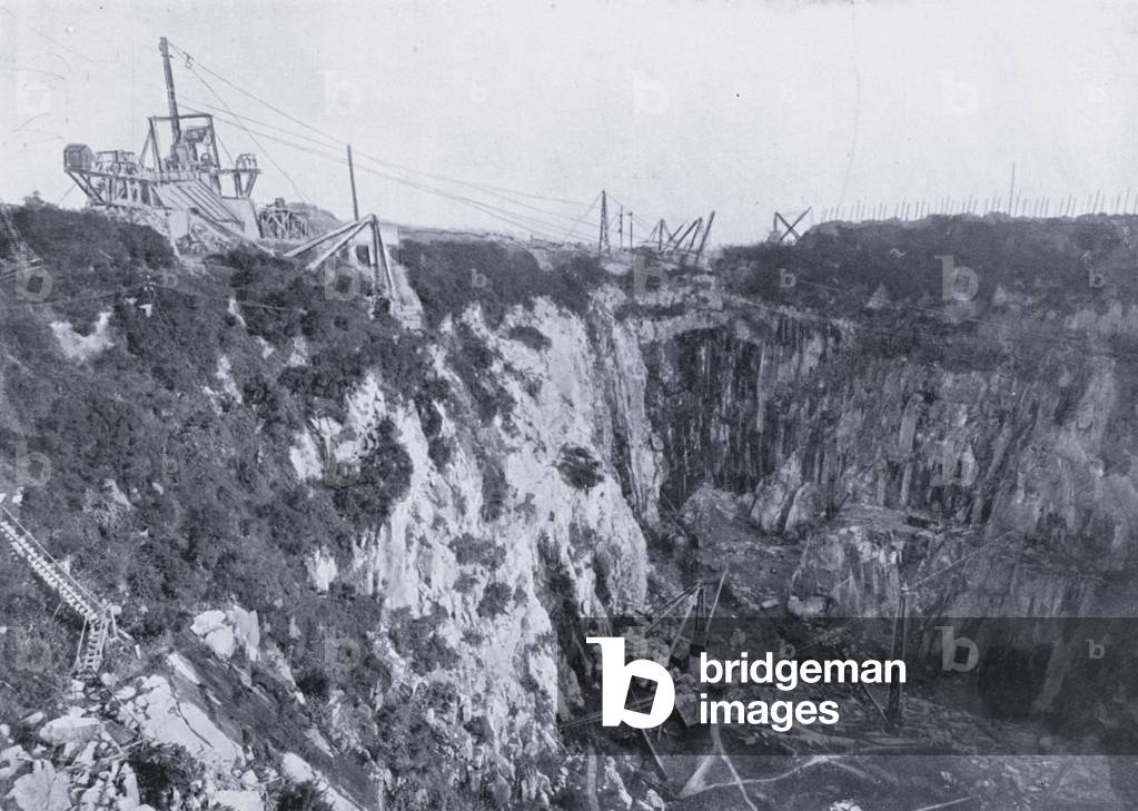 Aberdeen: Rubislaw Quarries (b/w photo)