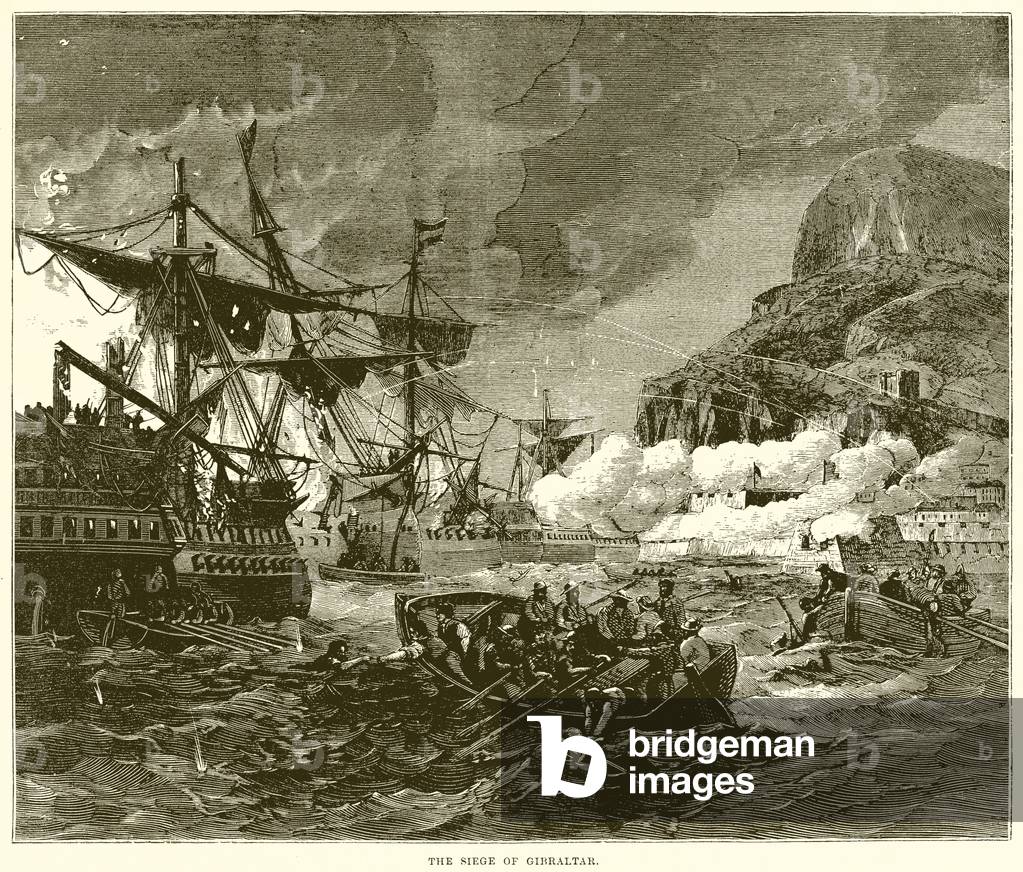 The Siege of Gibraltar (engraving)