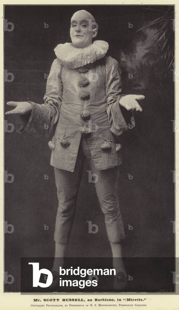 Mr Scott Russell, as Berbicao, in 