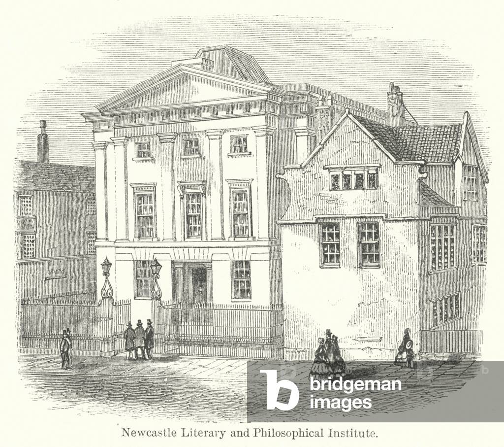 Newcastle Literary and Philosophical Institute (engraving)