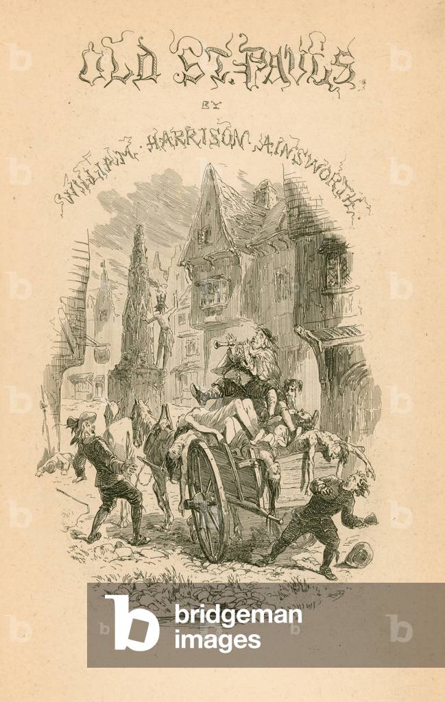 Old St Paul's: Title page (engraving)